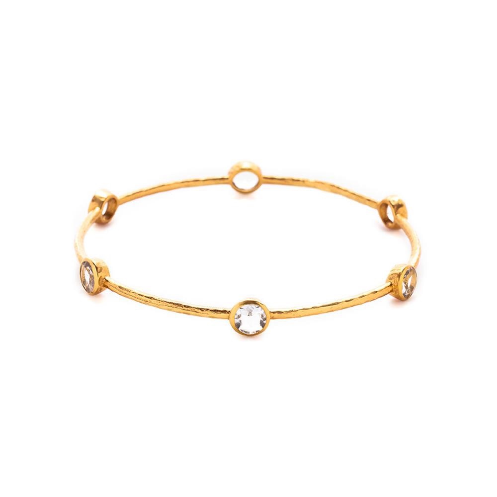 Julie Vos MILANO 6-STONE BANGLE